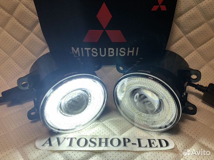 Фары птф bi LED Mitsubishi