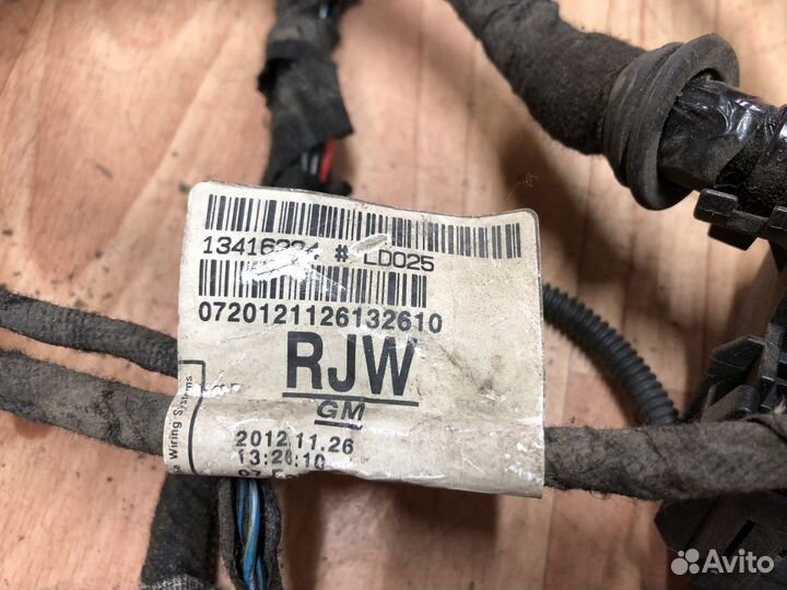 Проводка на фары Opel Astra j рестайлинг