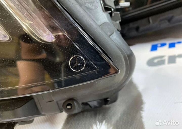 Фара левая правая Мерседес 222 рестайлинг