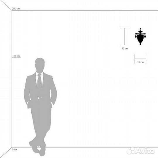 Бра Osgona Schon 790611 - мятая коробка