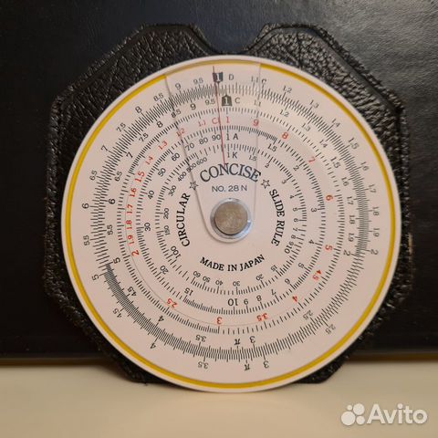 Concise № 28 Логарифмическая линейка Япония