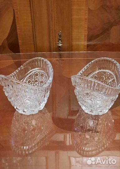 Хрустальные вазочки