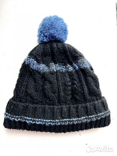 Вязаная шапка мужская