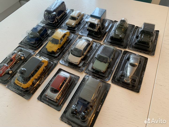 Коллекционные модели Hachette 1:43