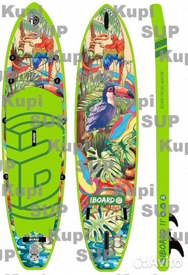 Sup доска iBoard 11' 2023 г модель ламинированная