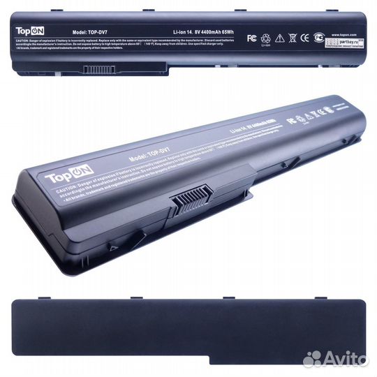 Аккумулятор TOP-DV7 14.8V 4400mAh 63Wh для ноутбук