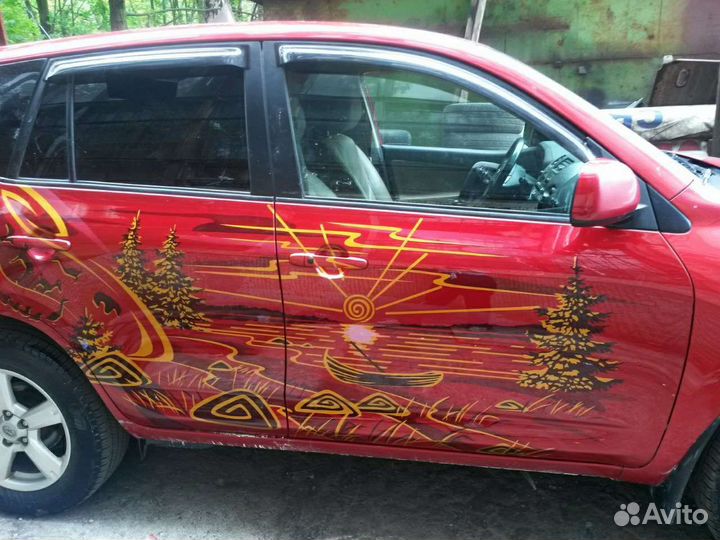 Аэрография на шлемах мотоциклах, автомобилях