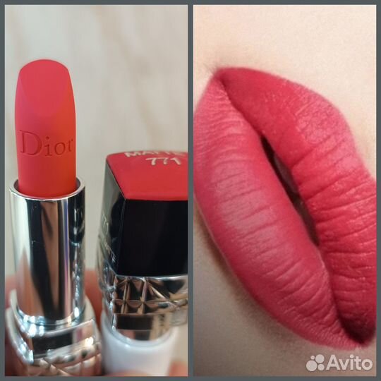 Помада Dior rouge matte 771 тестер