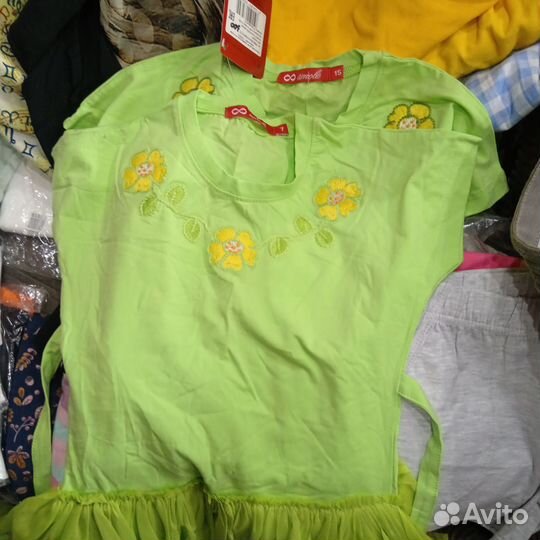 Летнее платье на 7 и 9 лет