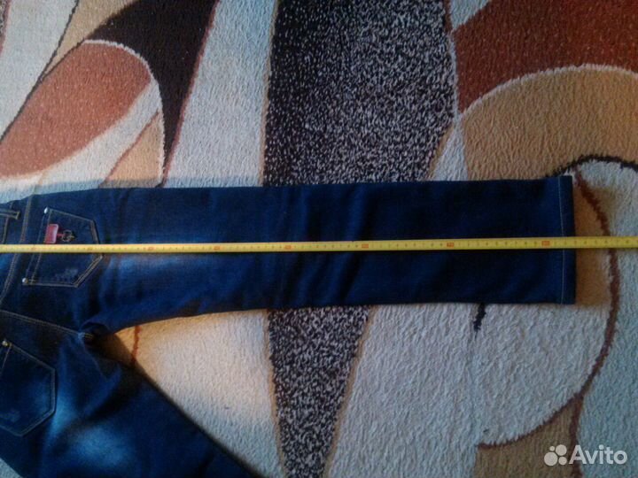 Джинсы на девочку, утепленные