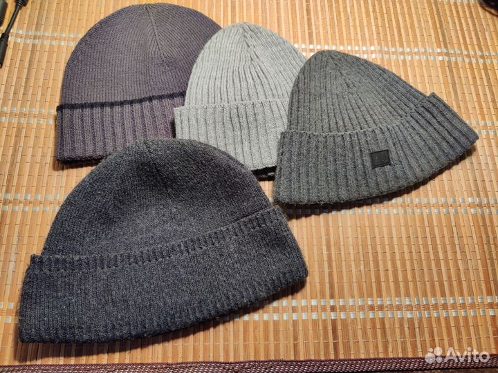 Шапка мужская зимняя вязаная