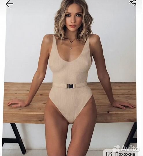 Купальник женский слитный