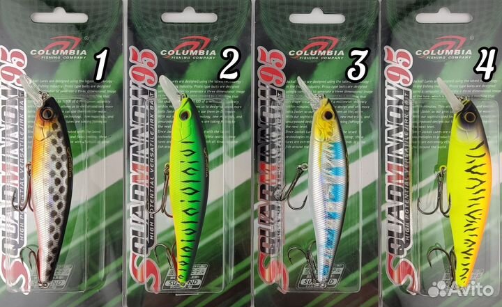 Воблер Jackall Squad Minnow 95SP