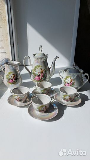 Сервиз чайный фарфор