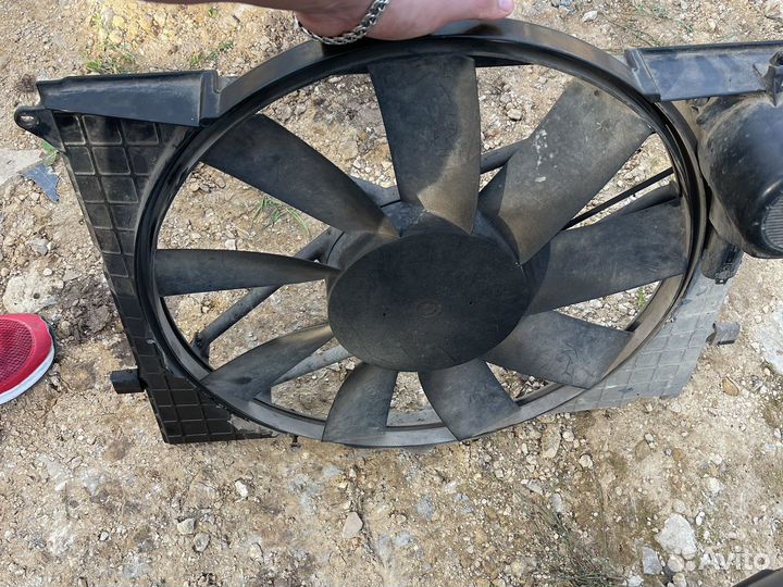 Вентилятор охлаждения mercedes w220