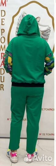 Спортивный костюм большой четыре расцветки Турция