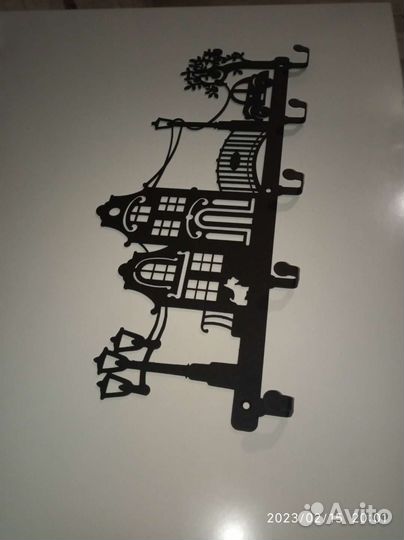 Вешалка(ключница) металлическая 