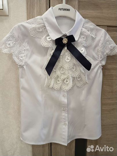 Блузка школьная нарядная