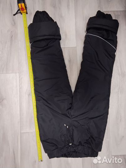 Штаны утепленные на резинке