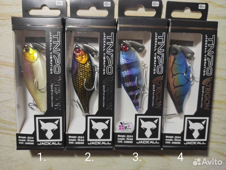Воблер Jackall TN/70 Trigon