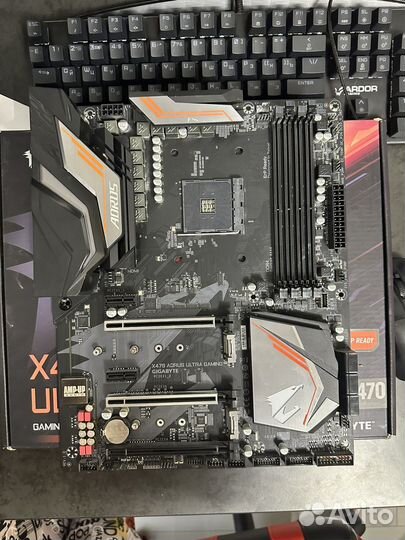 Материнская плата aorus x470 ultra gaming