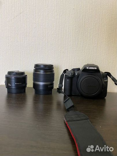 Canon eos 550d с объективами