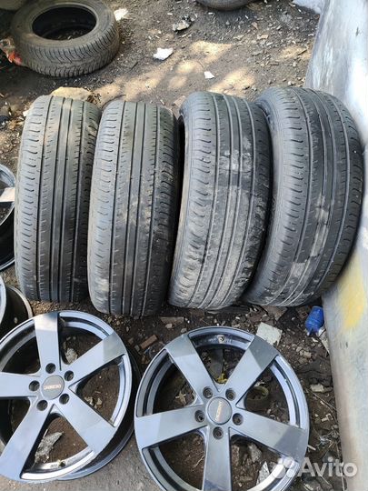 Комплект дисков Dezent RE Dark 5/108 Ford