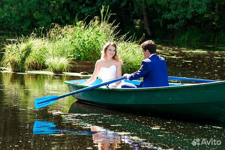 Прокат лодок весельных и моторных, аренда катера