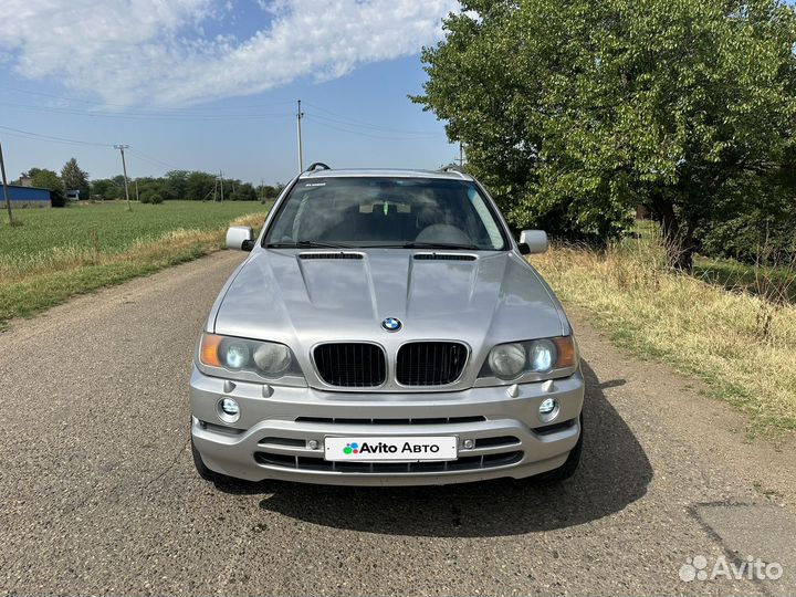 BMW X5 3.0 AT, 2002, 440 000 км