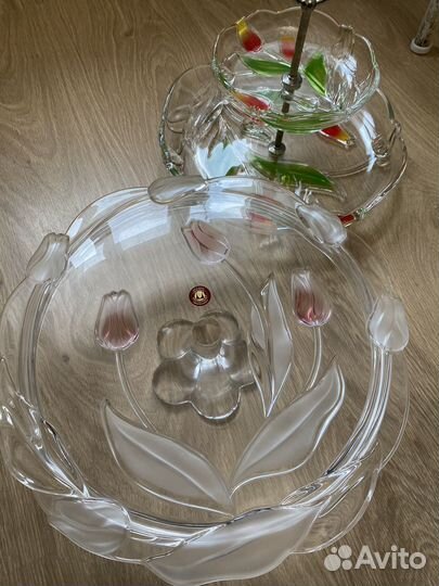 Ваза для фруктов и тортница