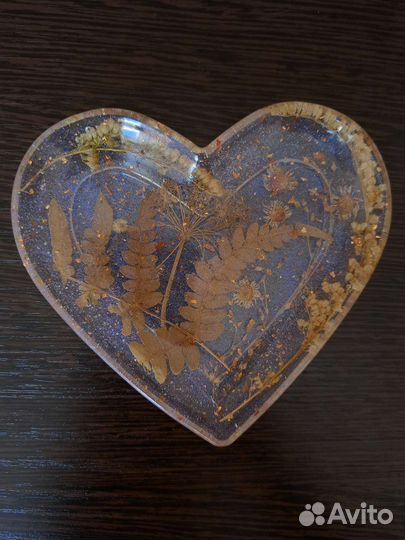 Изделия из эпоксидной смолы. Тарелка декоративная