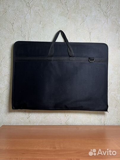 Папка-сумка А2 с ручками для рисунков и чертежей