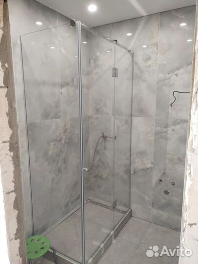 Душевые перегородки кабины из закалённого стекла