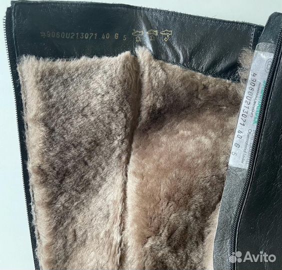 Сапоги зимние натуральная кожа