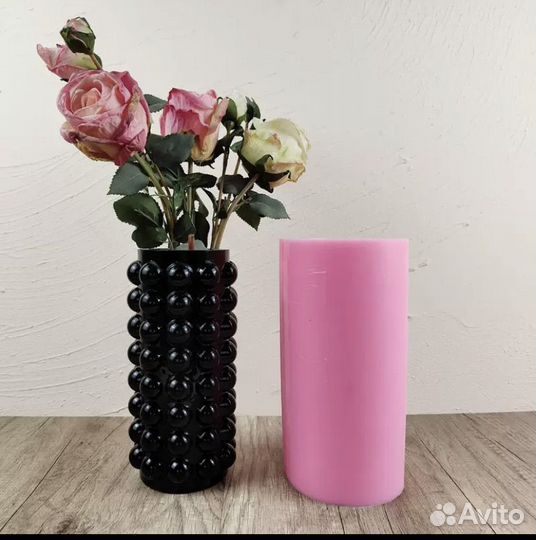 Силиконовая форма ваза