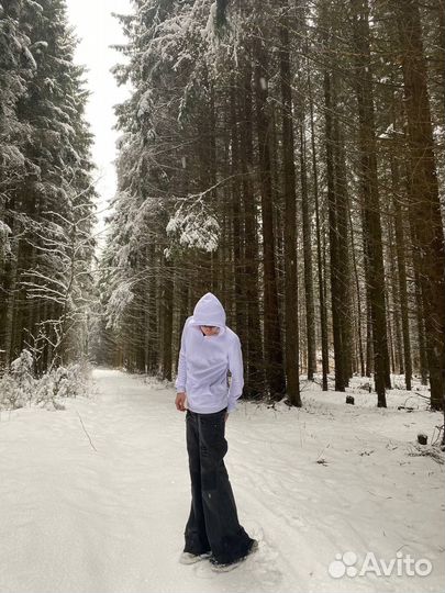 Джинсы клеш мужские opium