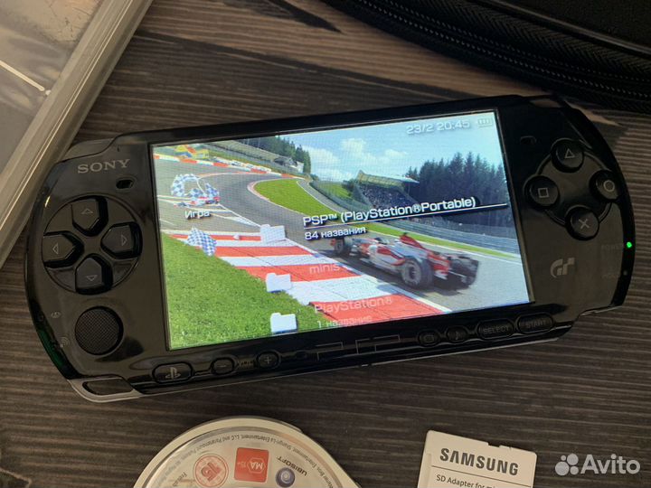 Sony PSP 3008 Gran Turismo 64gb 7500 игр (набором)