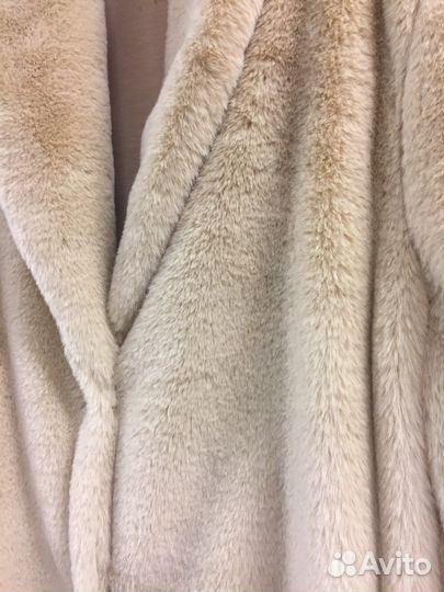 Шуба Barbara Alvisi, экомех, L/46, новая