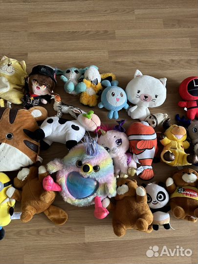Мягкие игрушки пакетом
