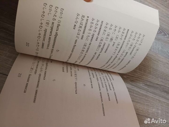 Книга на японском со словарем