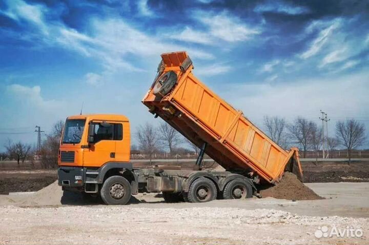 Щебень с доставкой от 30 тонн