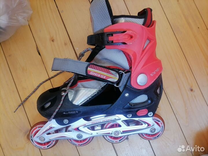 Роликовые коньки раздвижные 40-43 размер
