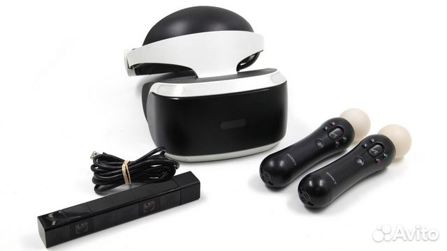 Набор Шлем PS VR + Move + Камера 1 рев