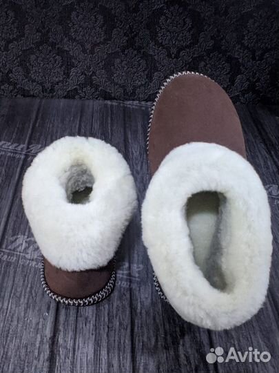 Чуни из овчины