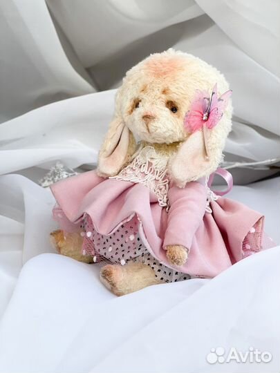 Мишка тедди ручная работа(зайка)