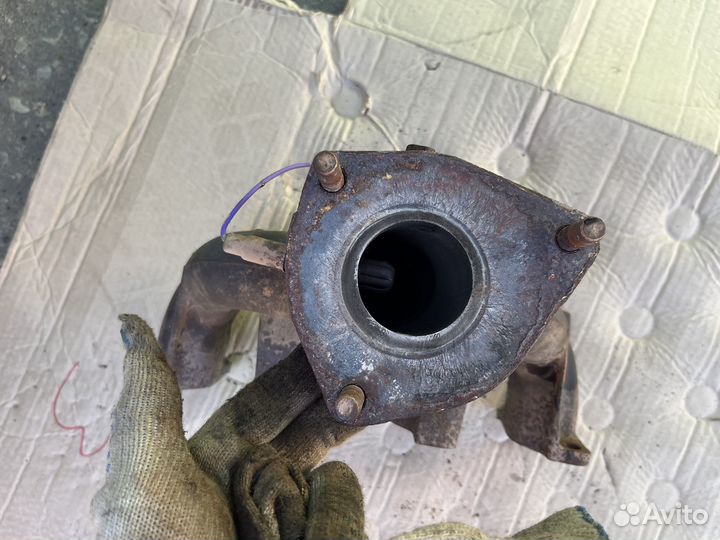 Выпускной коллектор Шевроле Ланос