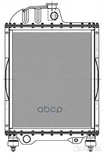 Радиатор охл. для тракторов мтз-80/82 LRc0680