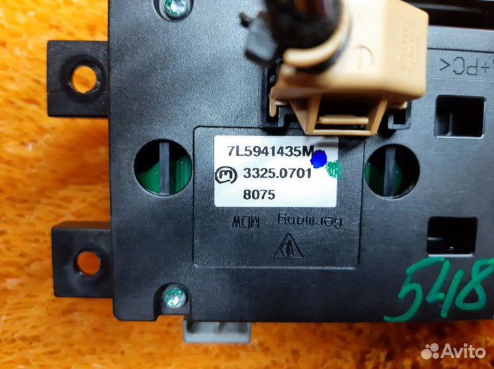 Кнопка управления подвеской Porsche Cayenne 957