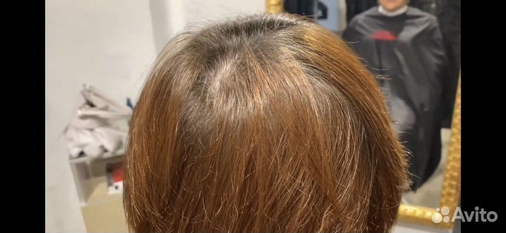 Прикорневой обьем плюс стрижка