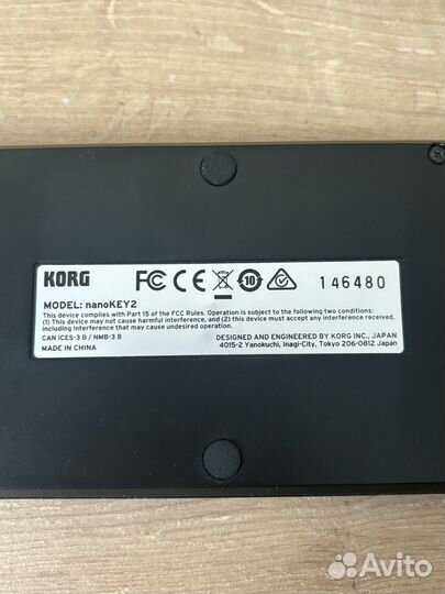 Миди клавиатура Korg nanokey2